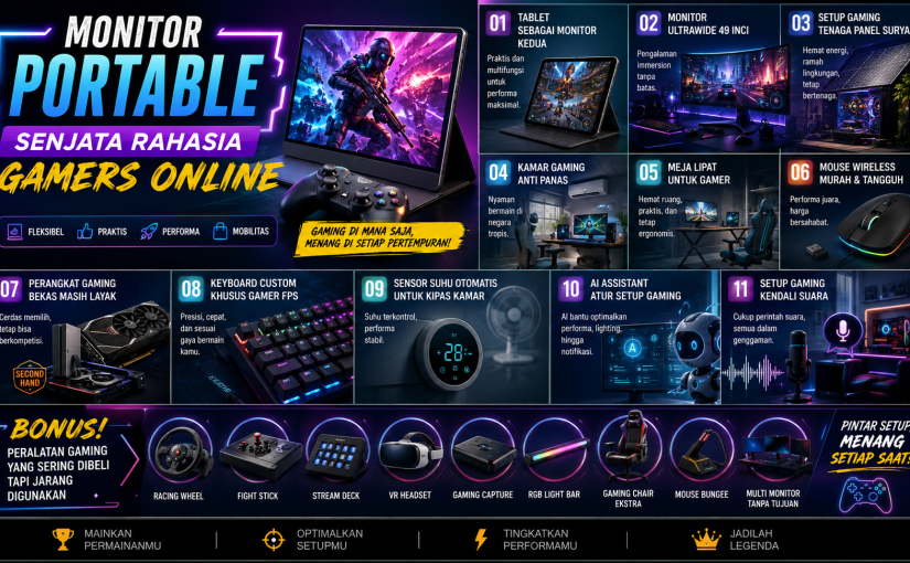 Rahasia Kamar Gaming Adem: Pasang Sensor Suhu Otomatis!